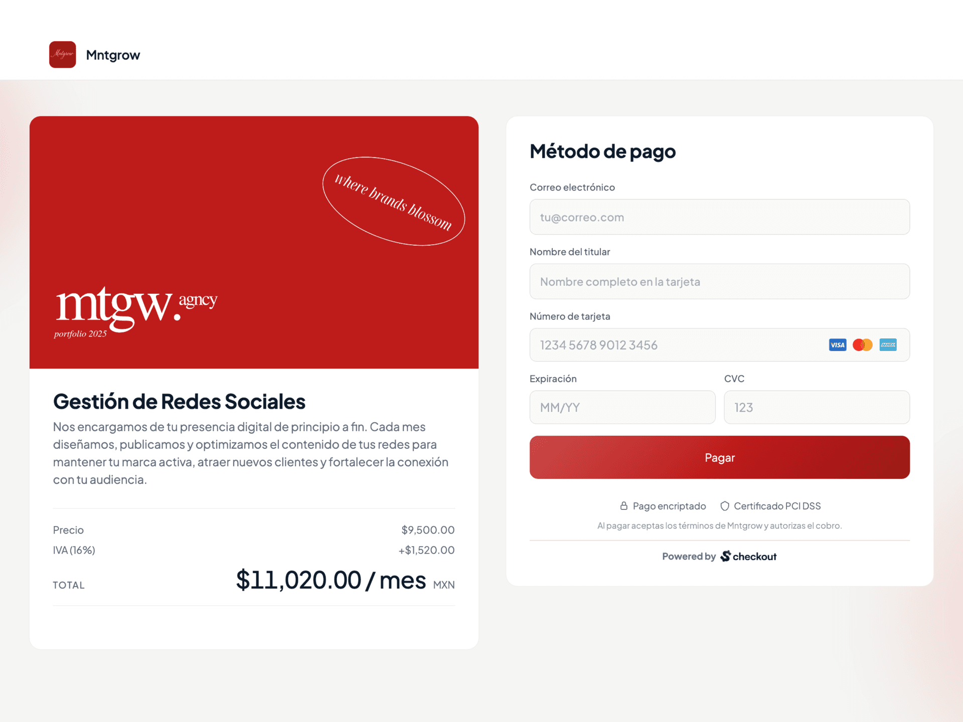 Links de pago